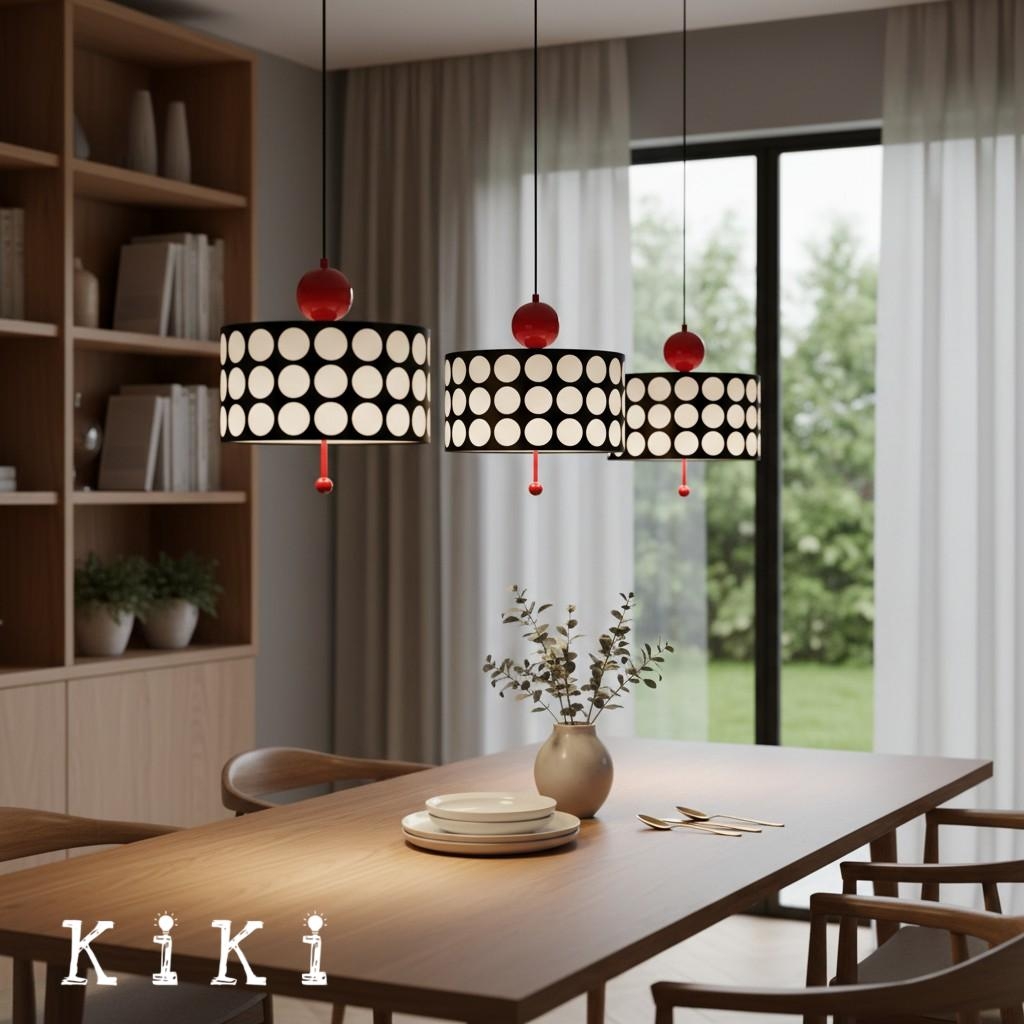 Dotrelia Lattice Pendant Lamp - Elegant Lighting for Living Room and Dining Area K356