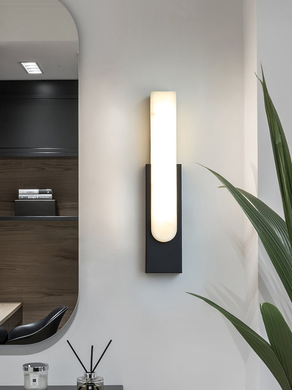 Agatha Alabaster Wall Lamp D395