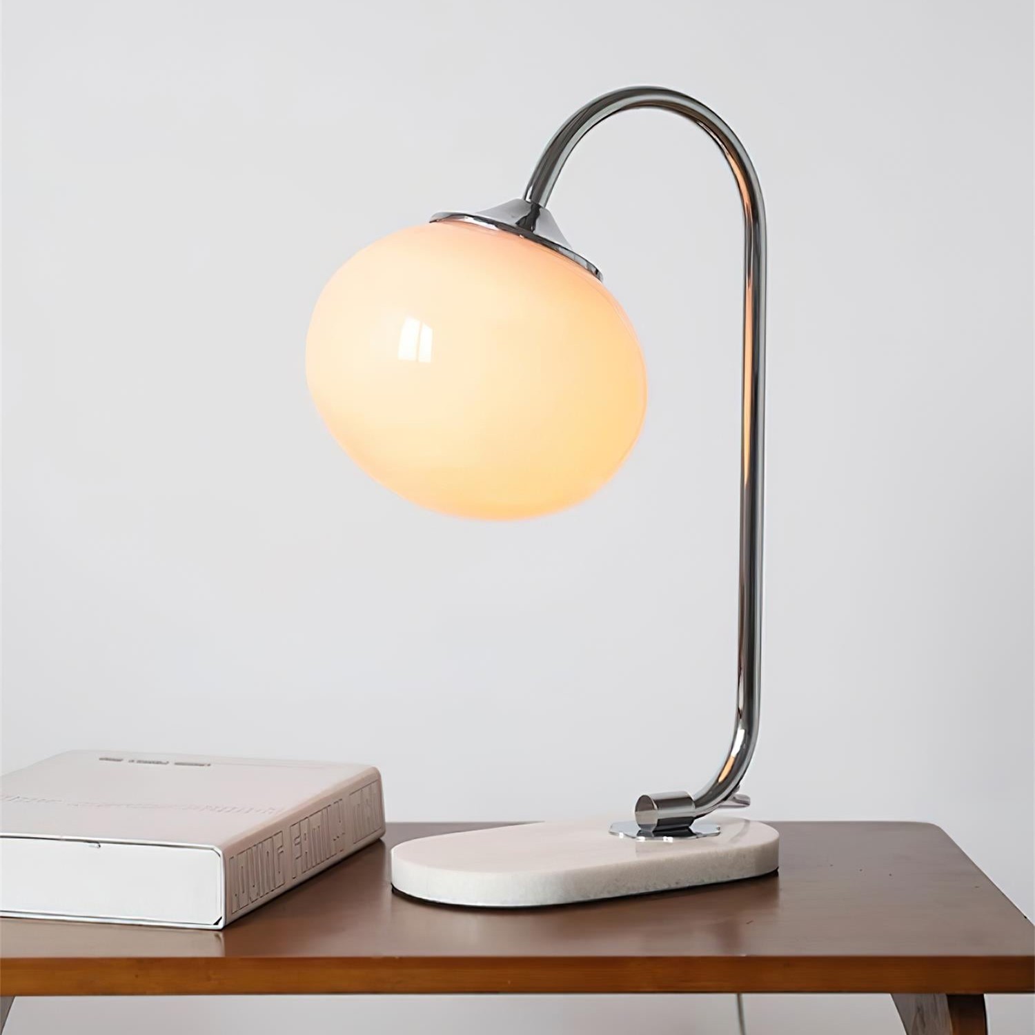 Nordic Mushroom Glass Bedside Table Lamp K629