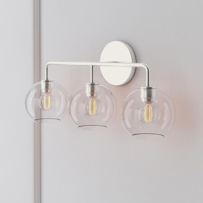 Selvion Artistic Globe Sconce Light - Handcrafted Glass Sculptural Wall Fixture K1158