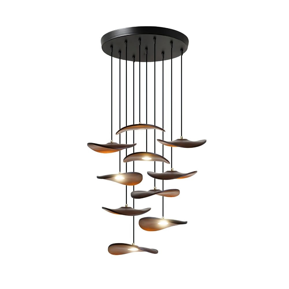 Twisora Wood Chandelier D191