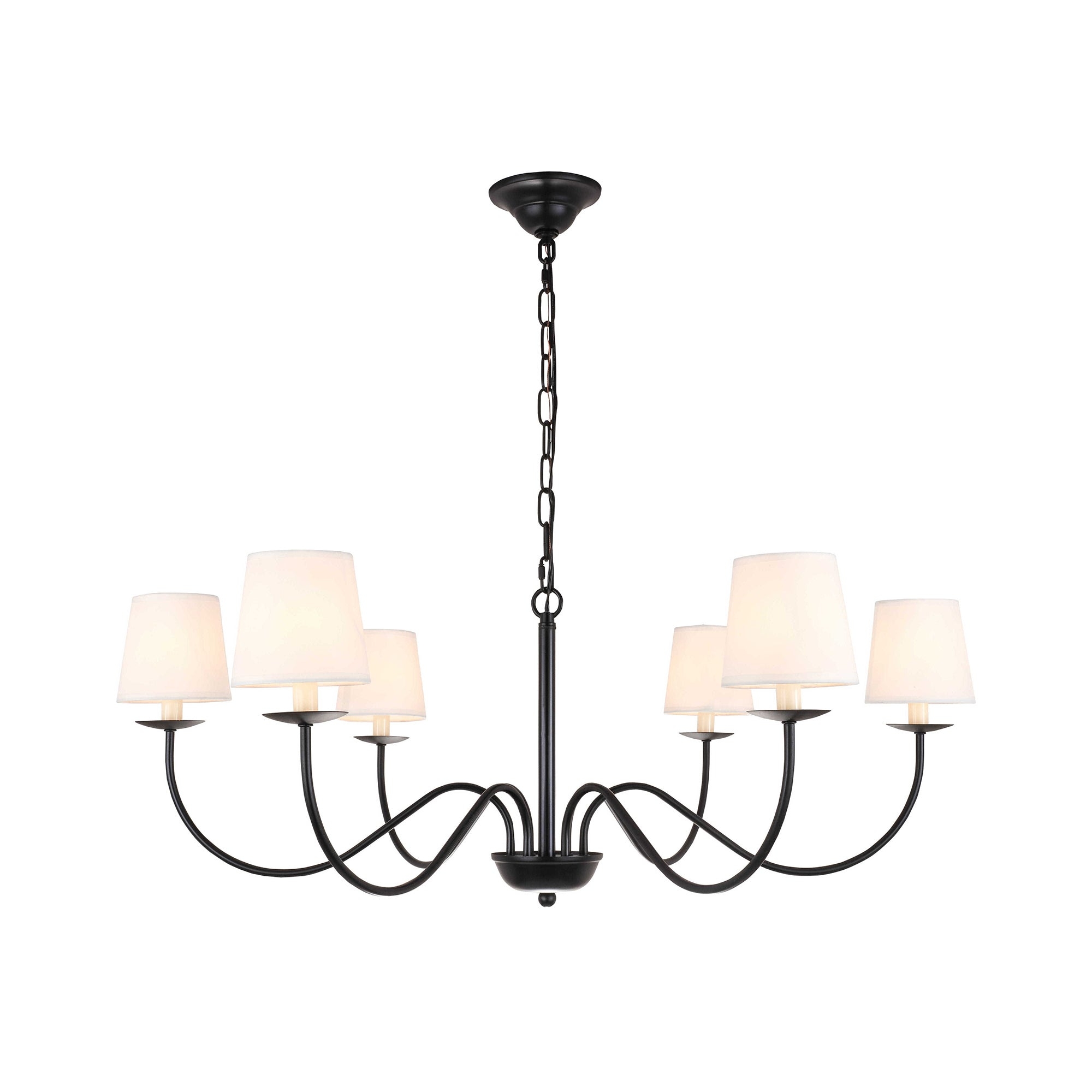 Eclipse Brass Chandelier D512