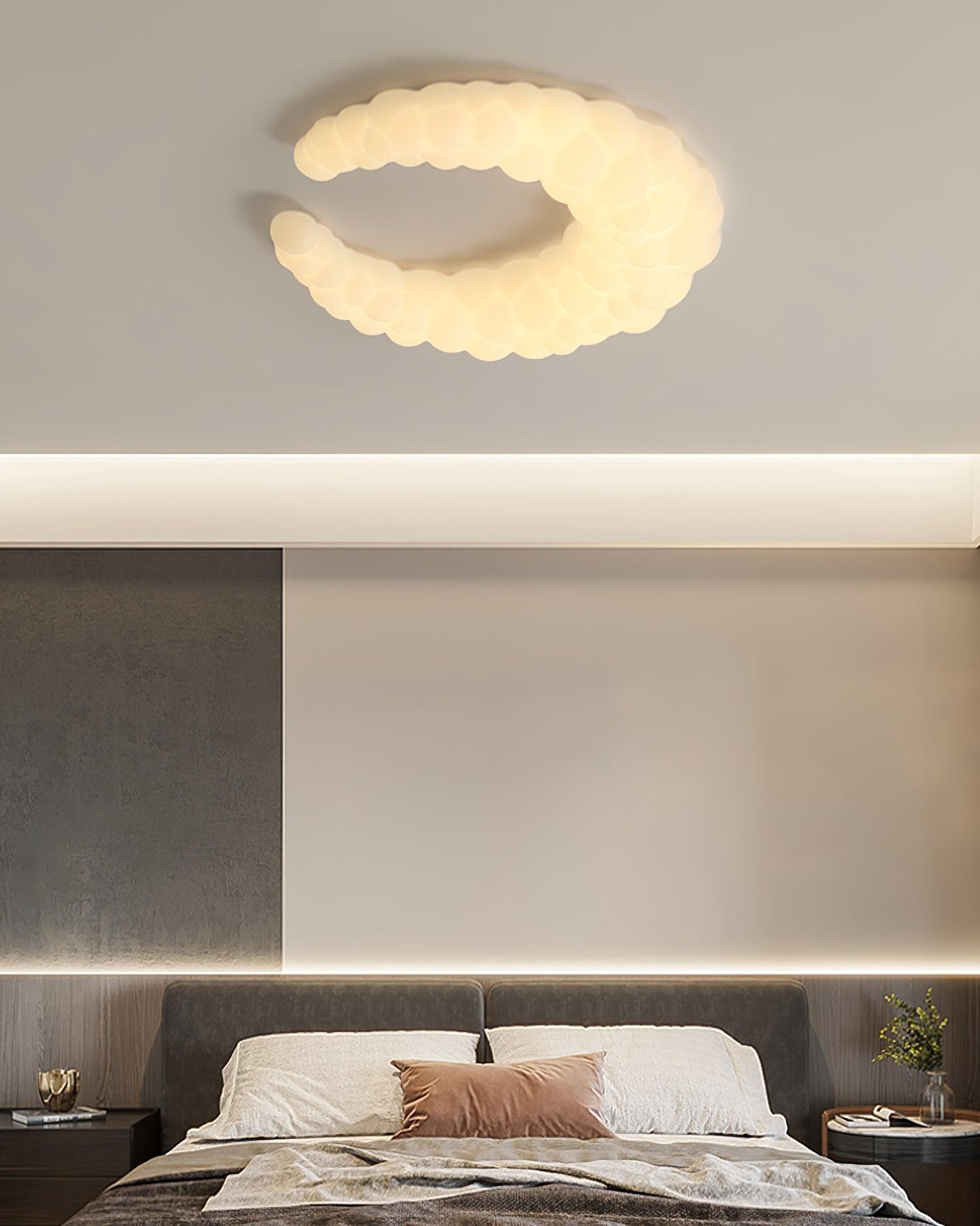 Cream Style Moon Ceiling Lamp K248