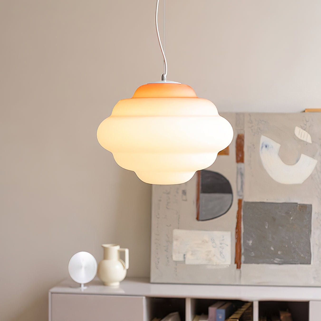 Gradient Cloudy Pendant Lamp K413