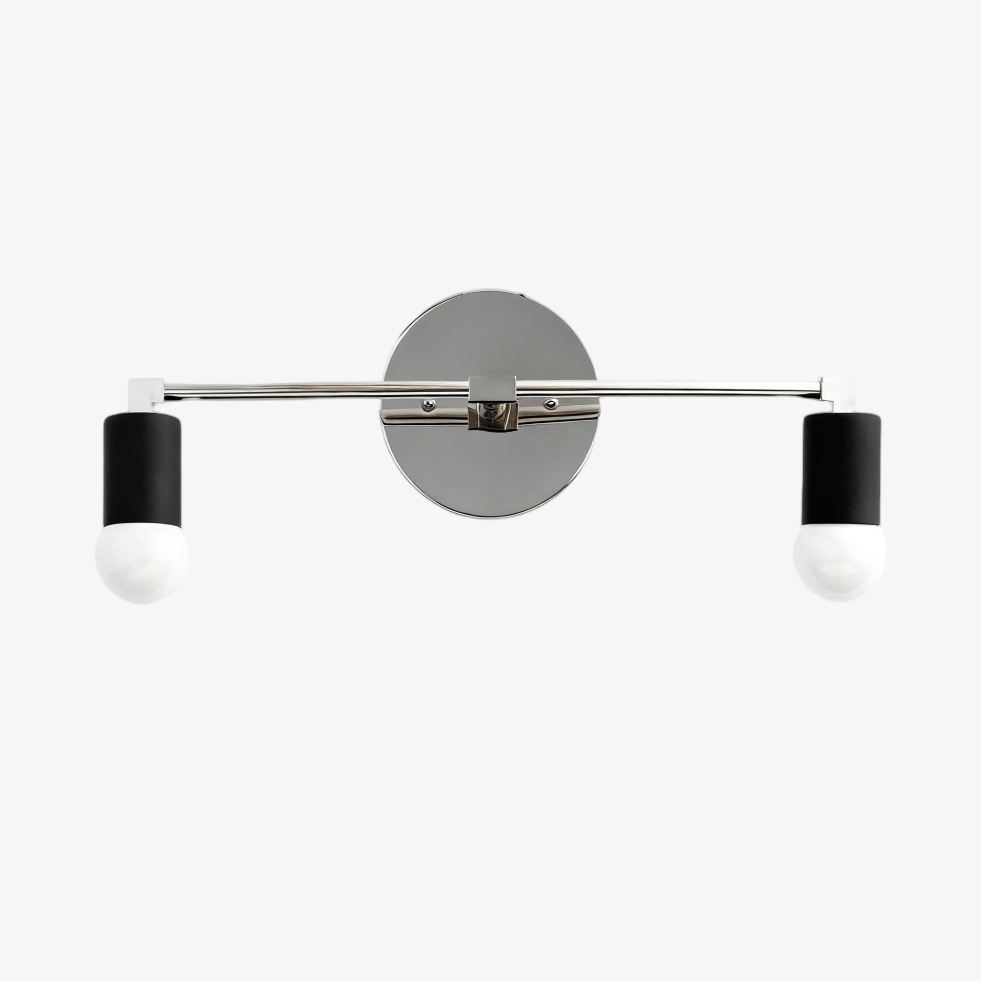 Mobilux Line industrial Bathroom Vanity Light - Minimalist Wall Sconce - Elegant Fixture K1473