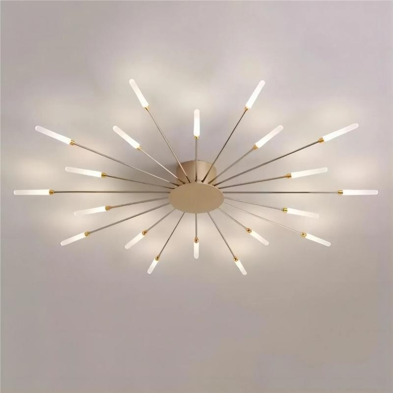 Modern Sputnik Fireworks Flush Mount Ceiling Light K27