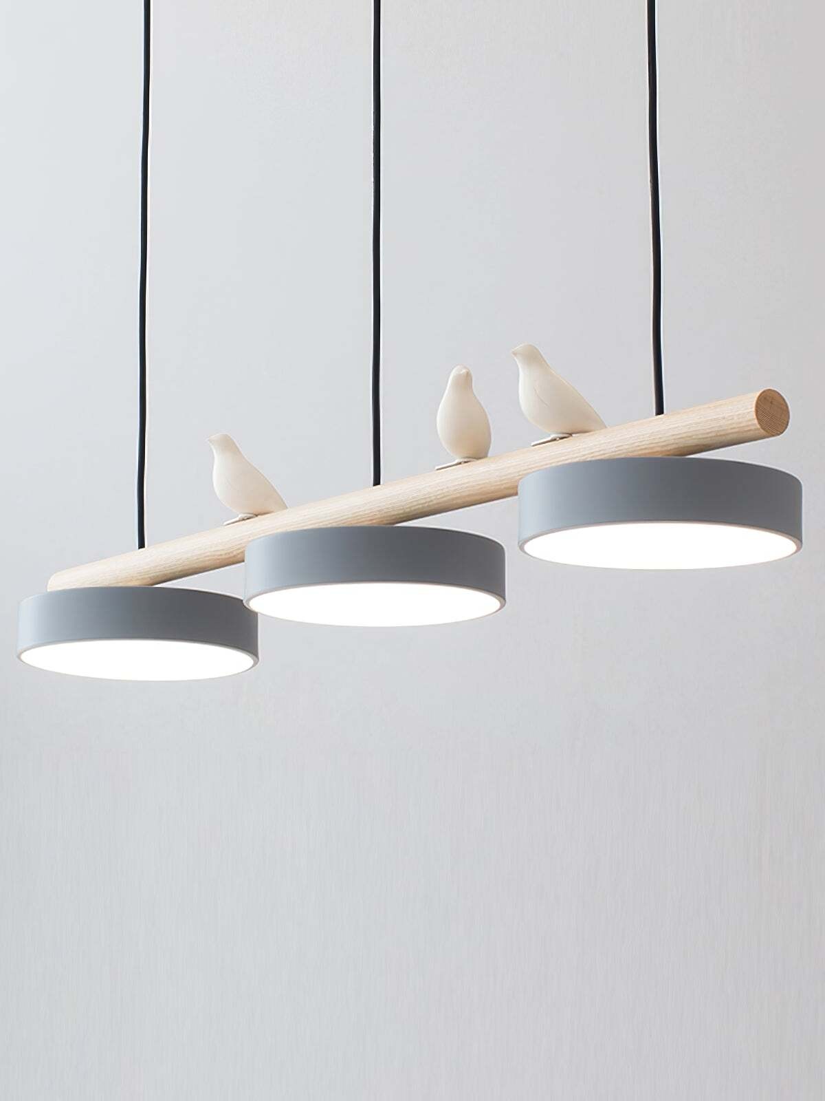 Creative Branch Bird Shaped Pendant Lamp K873