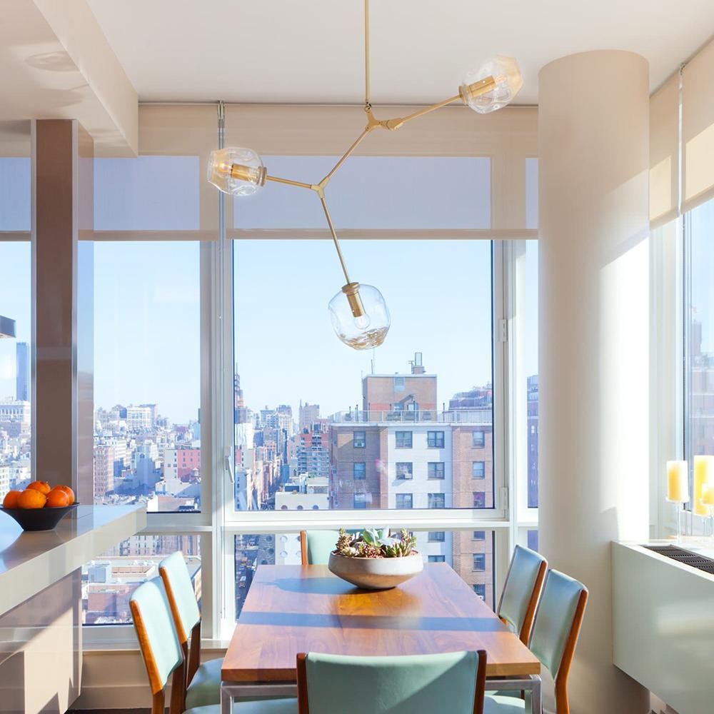 Branching Bubble Chandelier