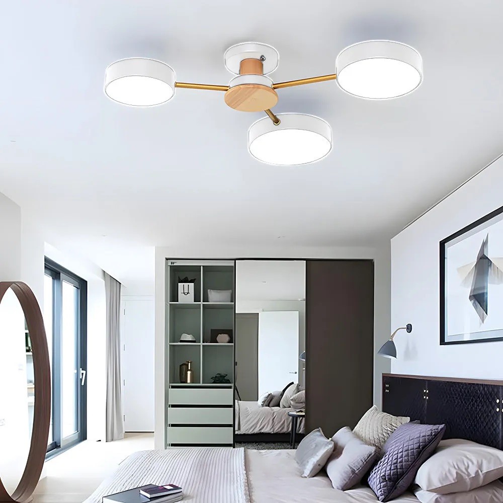 Nordic Multi Heads Round Led Ceiling Light K934