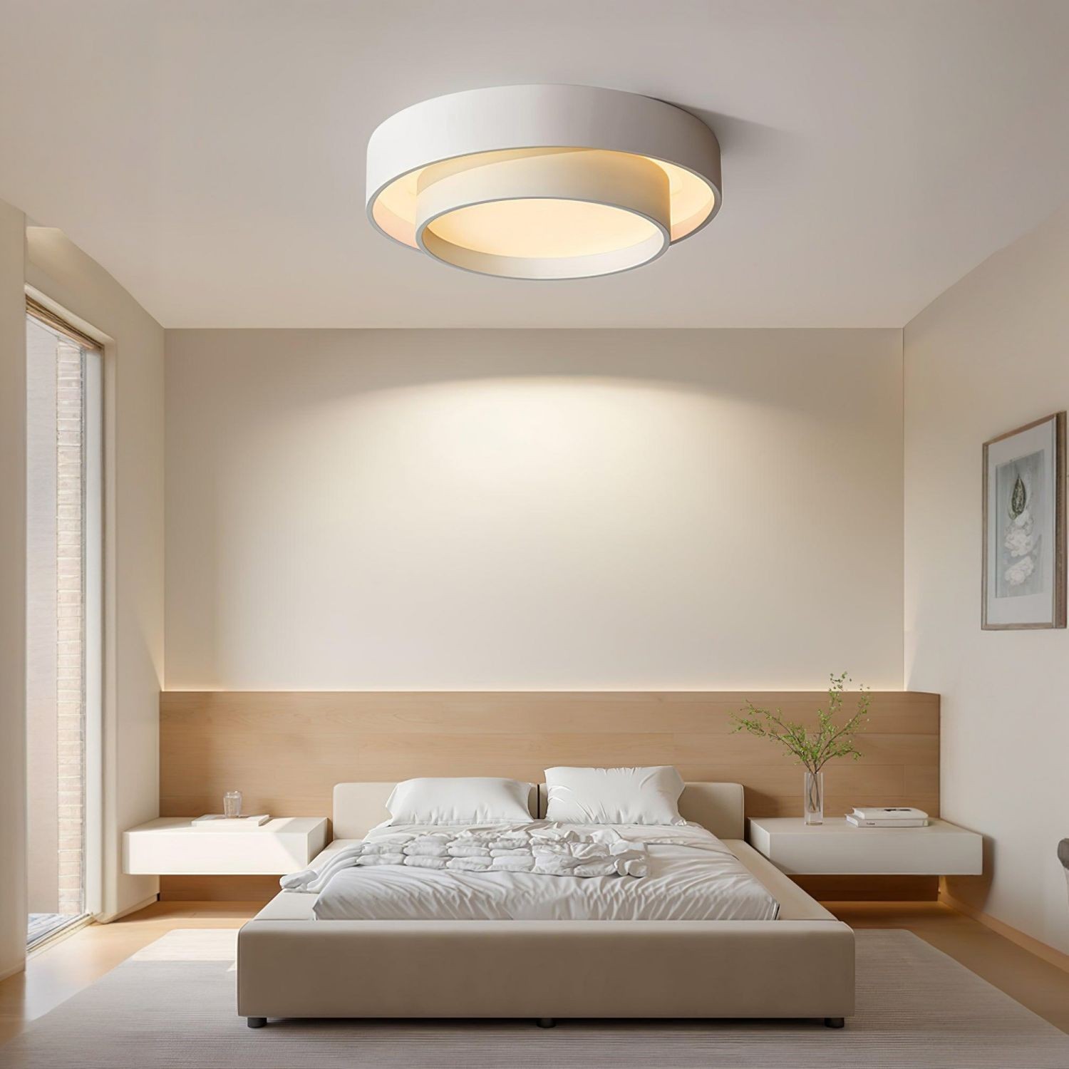 Modern Minimalist Melody Disc Ceiling Light K47