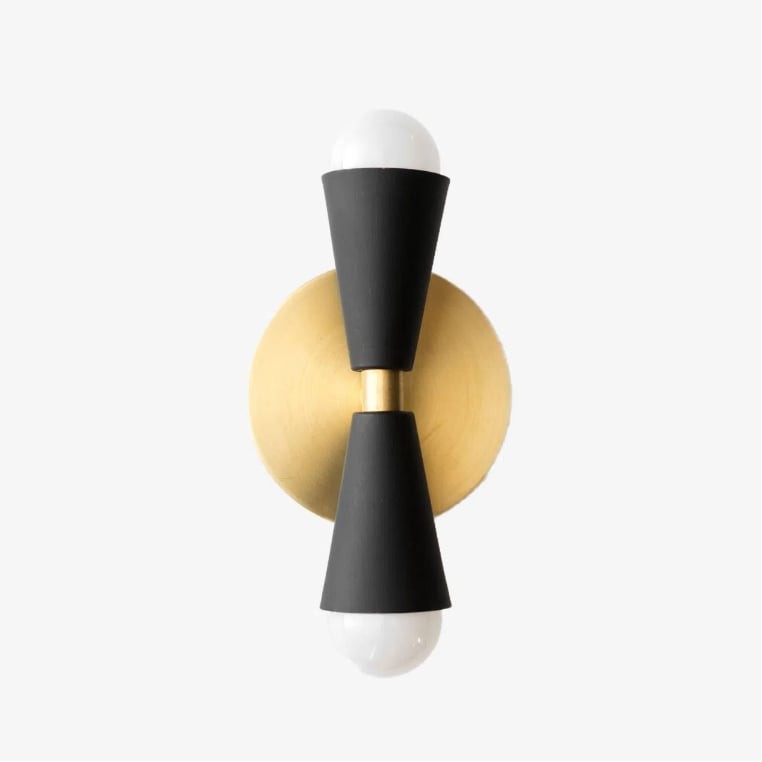 Pyralis Modern Style Metal Cone Wall Sconce - Stylish Lighting for Vanity K1479