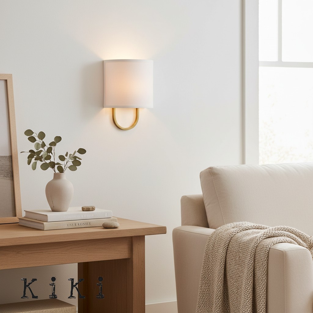 Nolvara Elegant Metal Wall Sconce – Timeless Design for Hallways and Bedrooms K1187