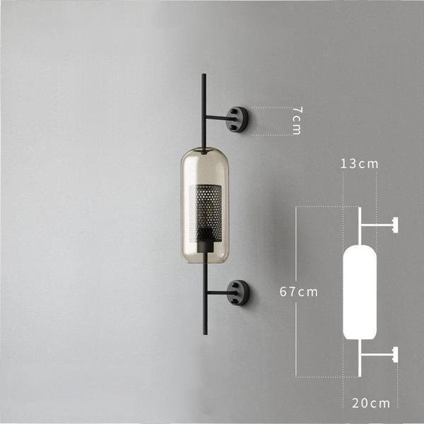 Chiswick Glass Wall Light