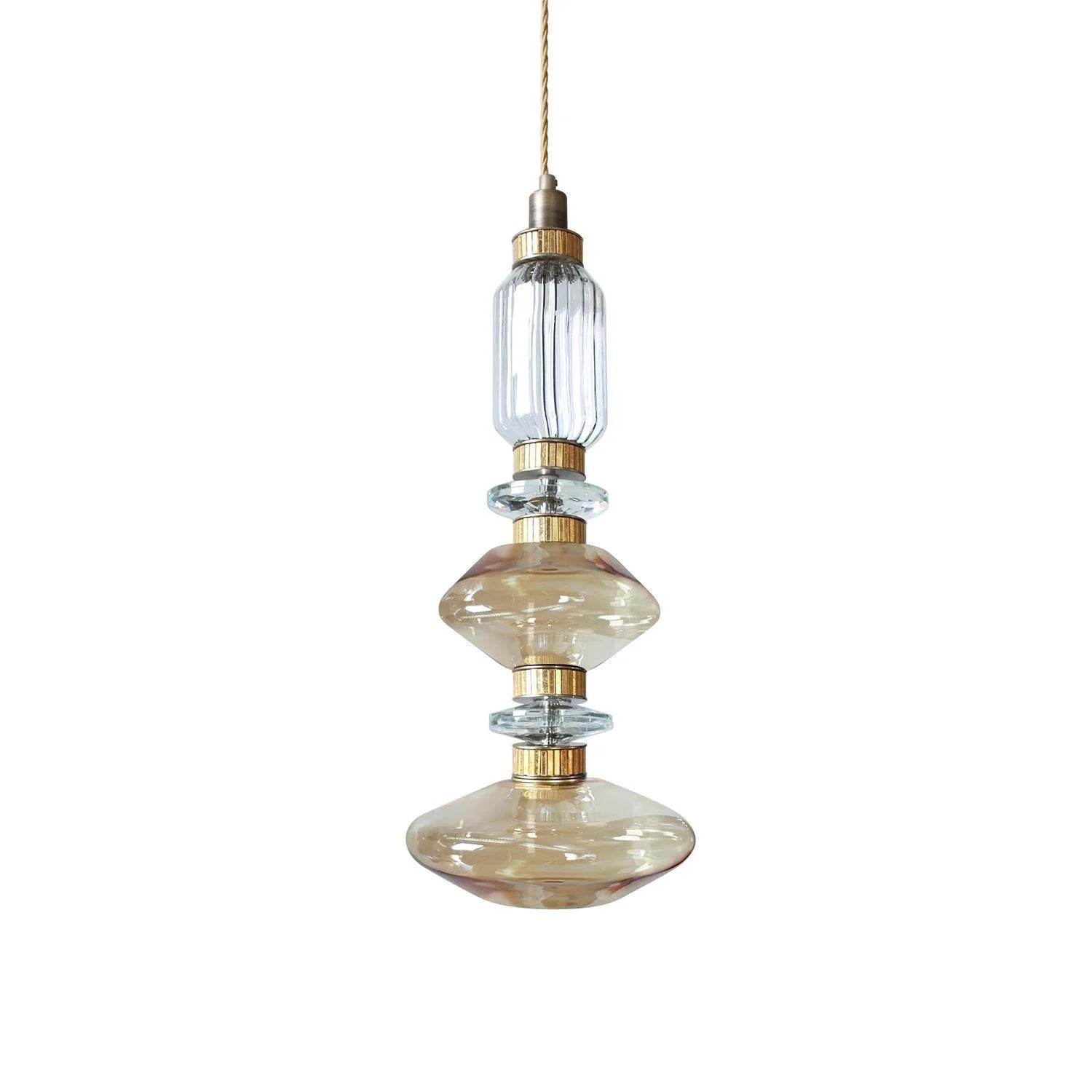 Modern Elegant Ballet Glass Pendant Light K904
