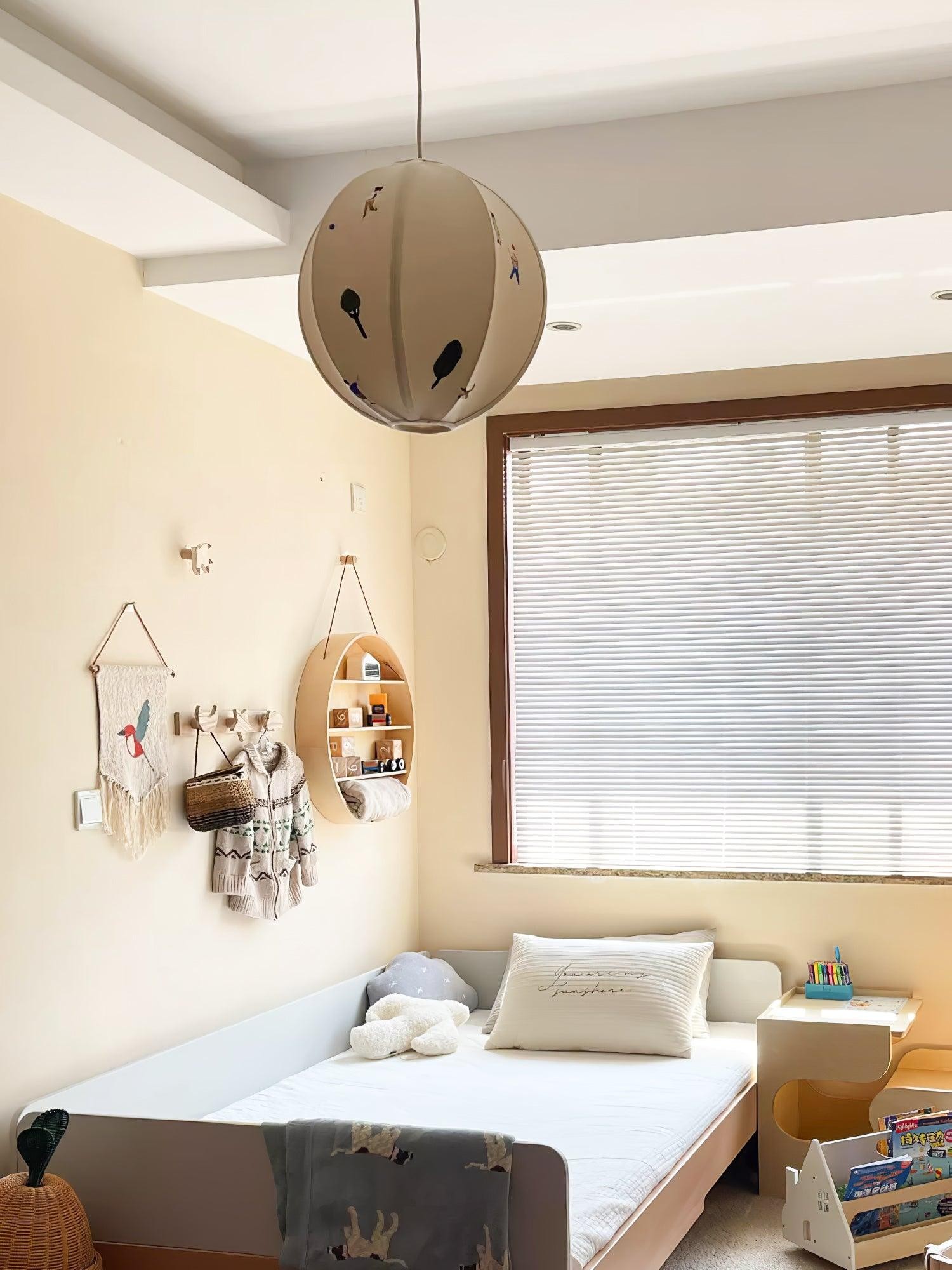 Park Embroidered Textile Pendant Lamp K576