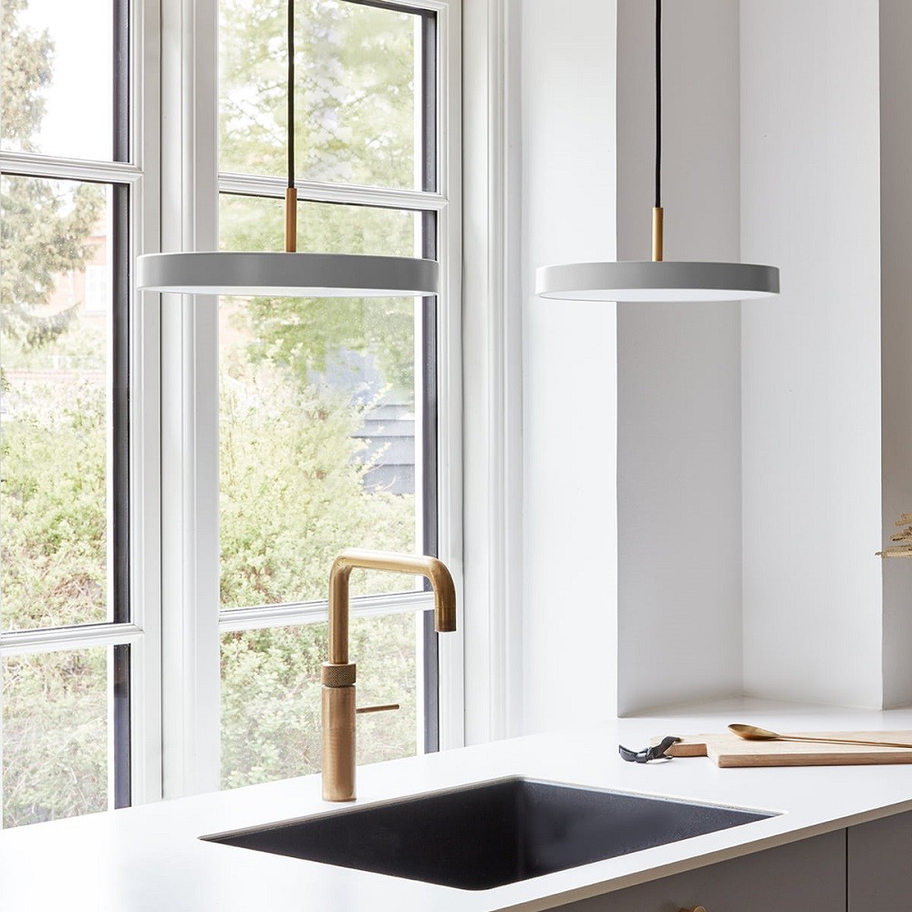 Asteria Pendant Light – Sleek Adjustable Pendant For Dining Area K1611