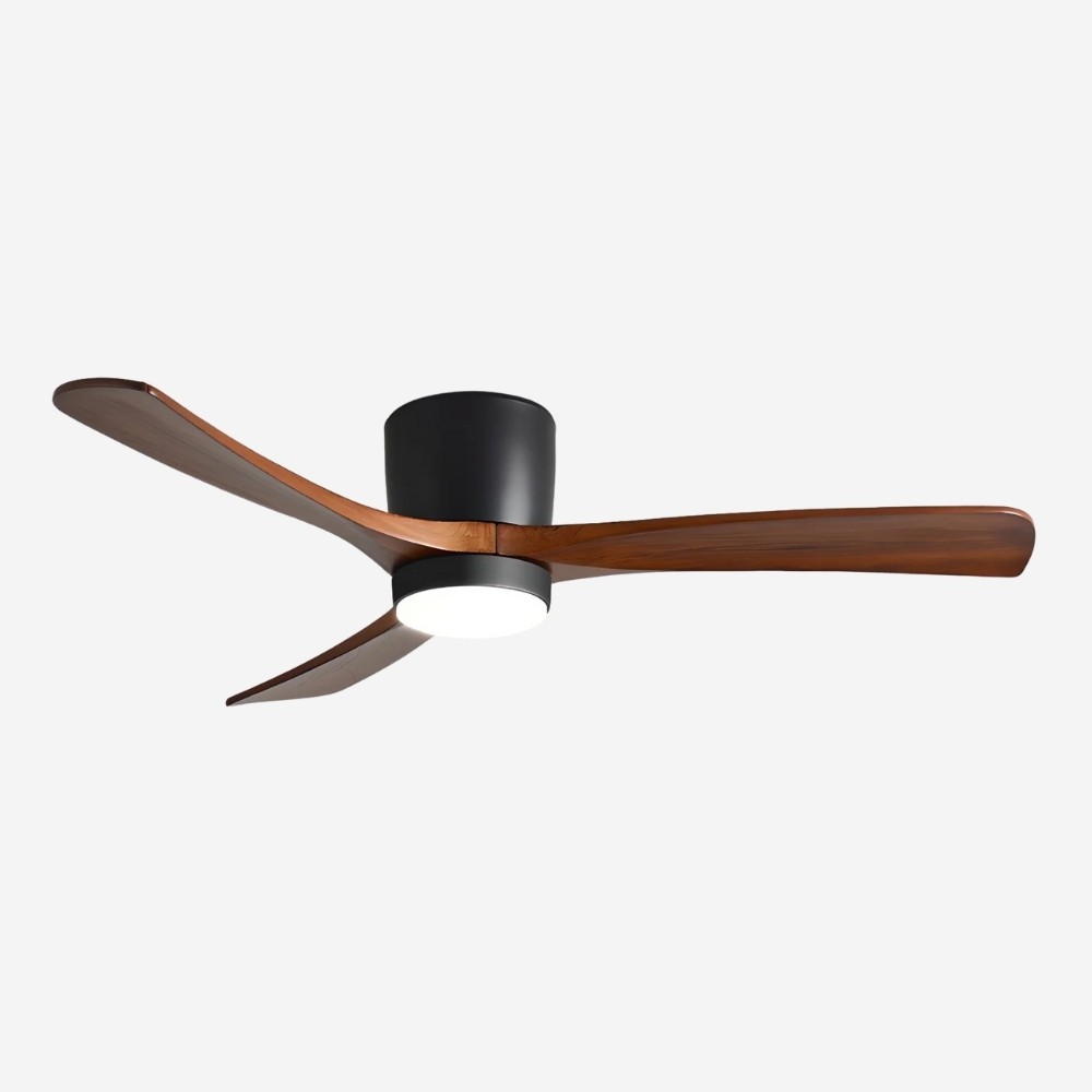 Nordic Modern 3 Blades Wooden Ceiling Fan Light K1119