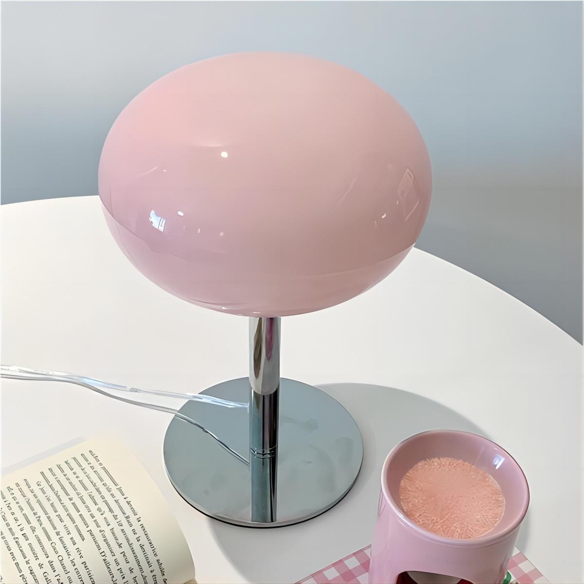 Modern Bauhaus Lollipop Ball Glass Table Lamp K21