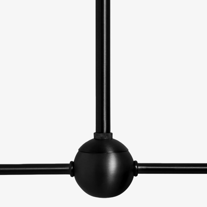 Ruffmeto Ruffled Shade Metal Frame Chandelier for Dining, Entry and Living Room K1635