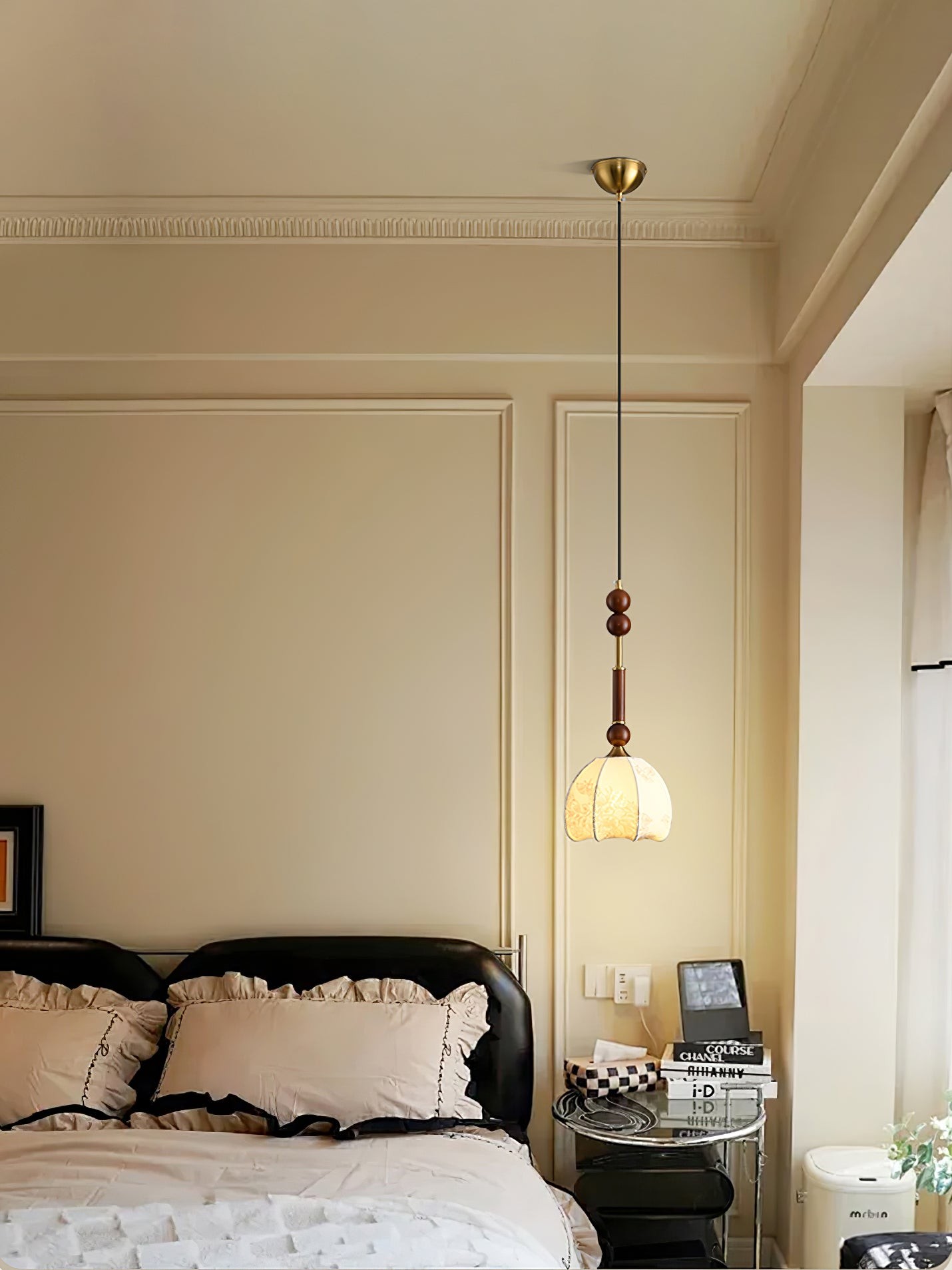 Retro Solid Wood Series Pendant Lamp K637