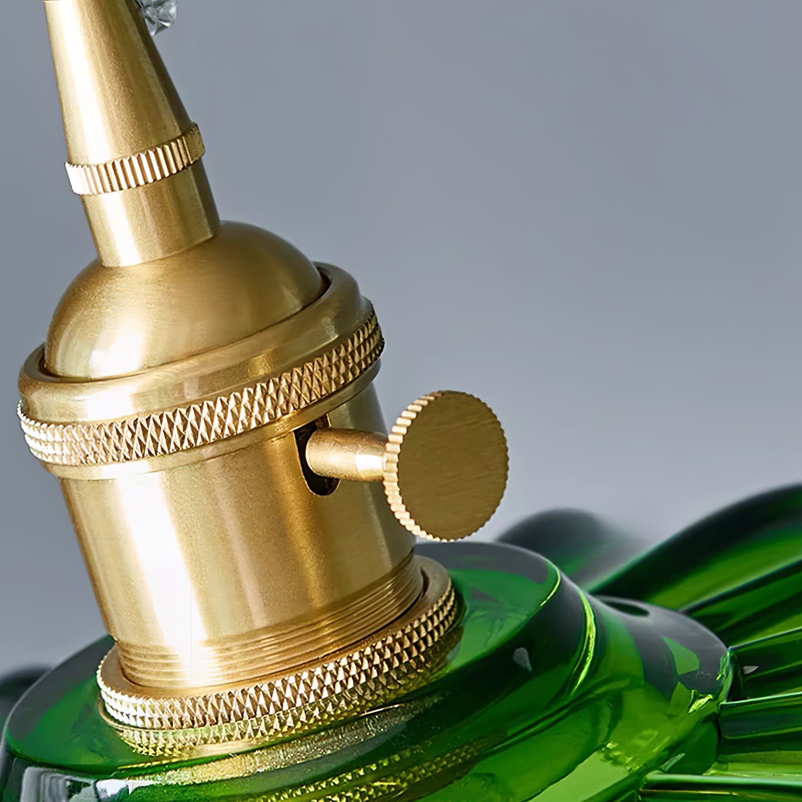 Retro Petal Green Pendant Lamp K454