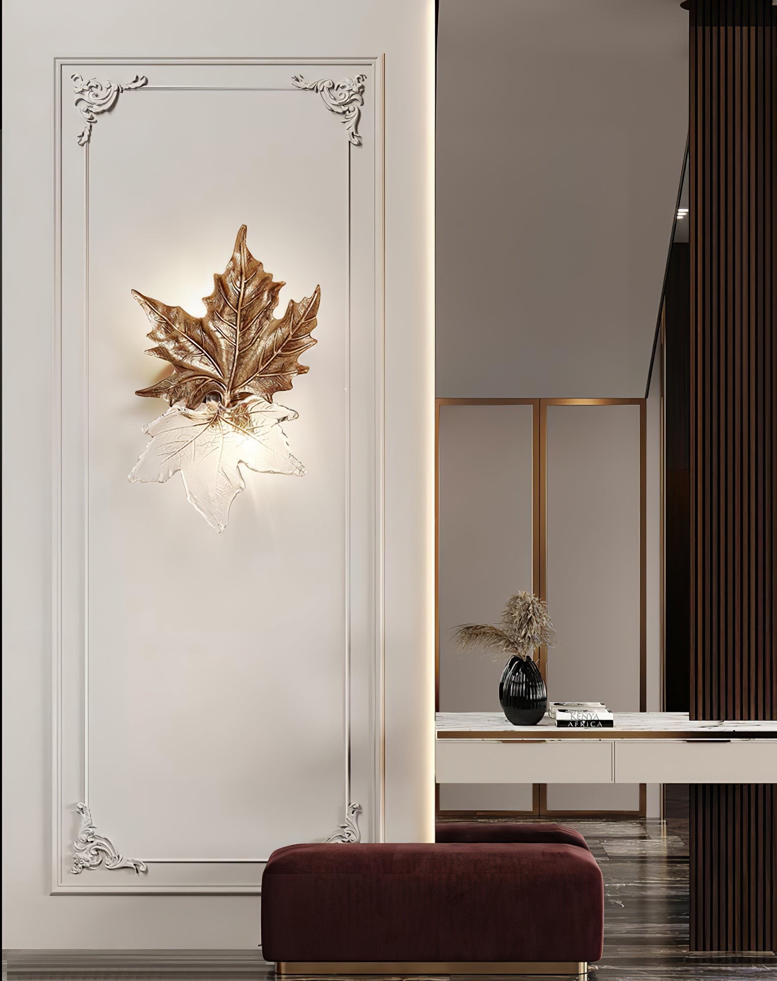 Folio Leaves Wall Lamp K1024