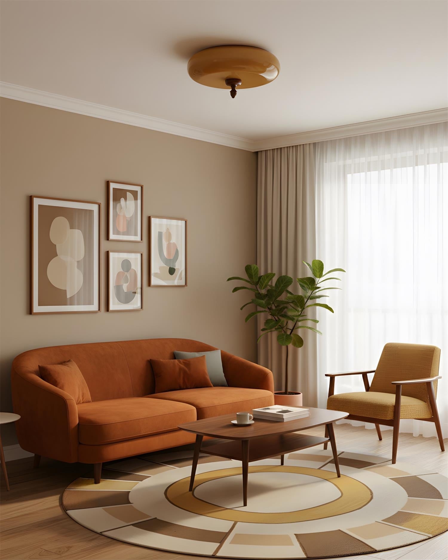 Honeydrift Ceiling Lamp D295