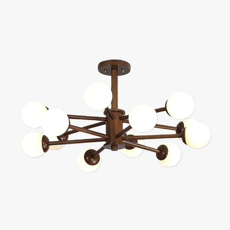 Orrise Molecular Design Ceiling Lamp - Artistic Branch Lighting Chandelier for Home Spaces K2103