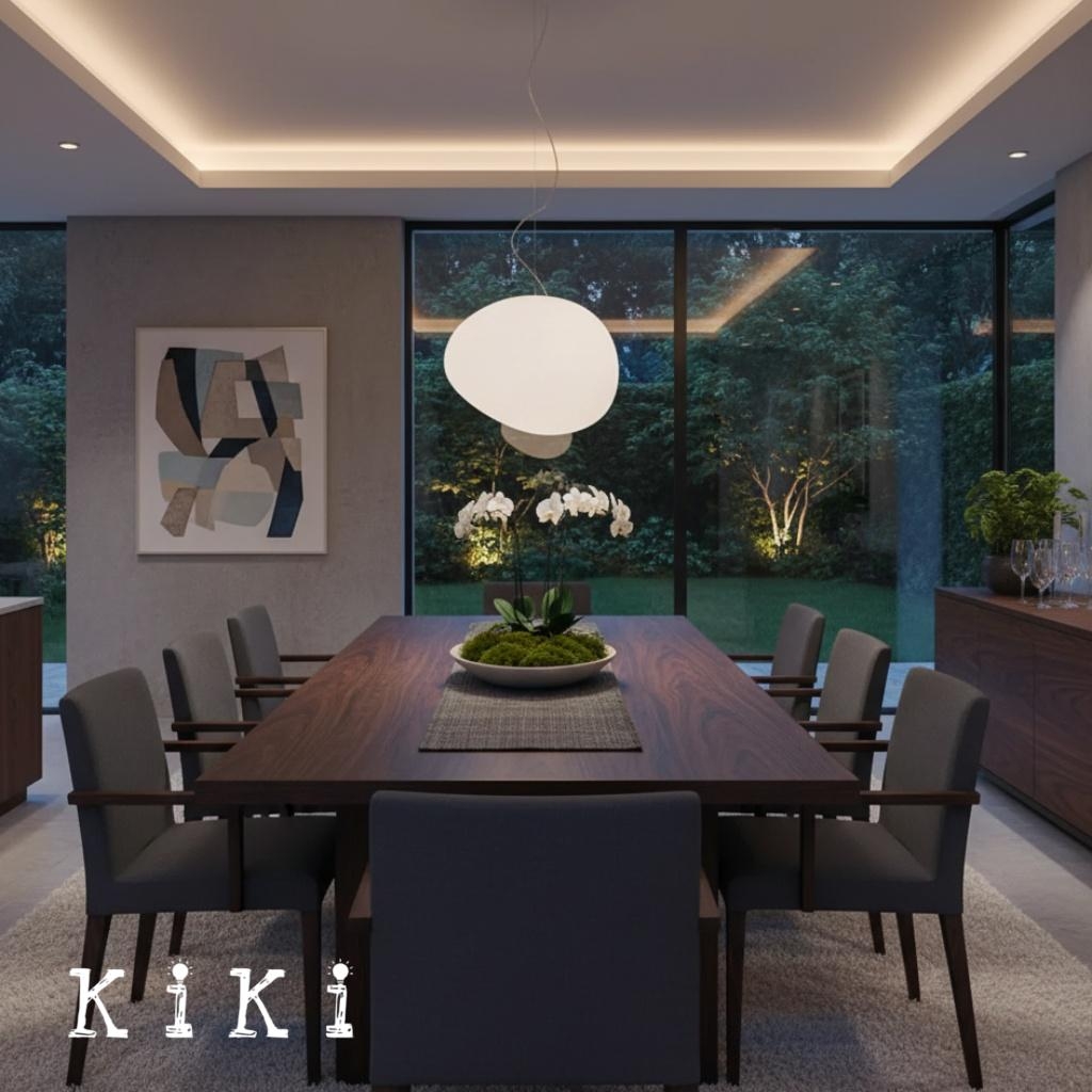 Pebble Shape Pendant Light - Nordic Glass Pendant light for Dining Room K797