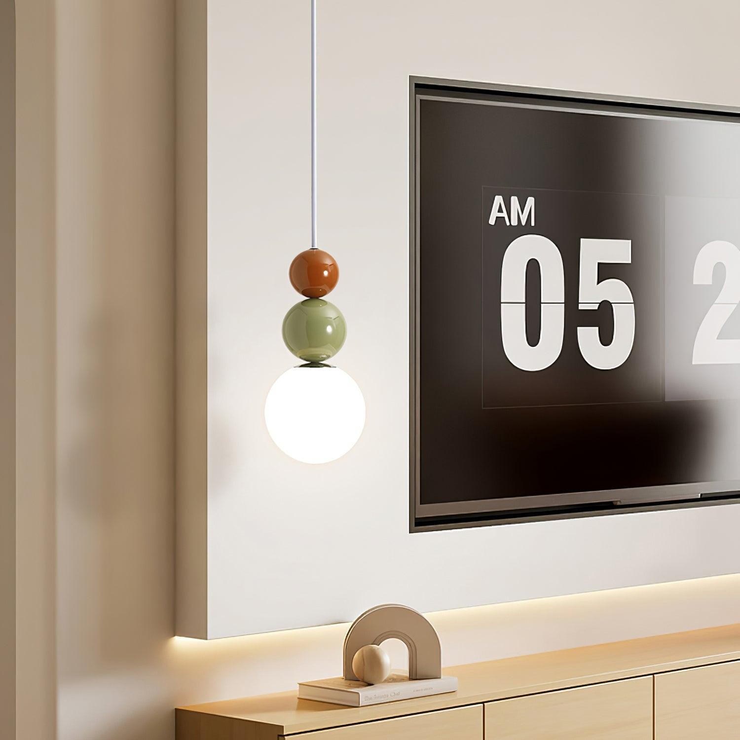 Nordic Cream Modern Simple Dot Pendant Lamp K355