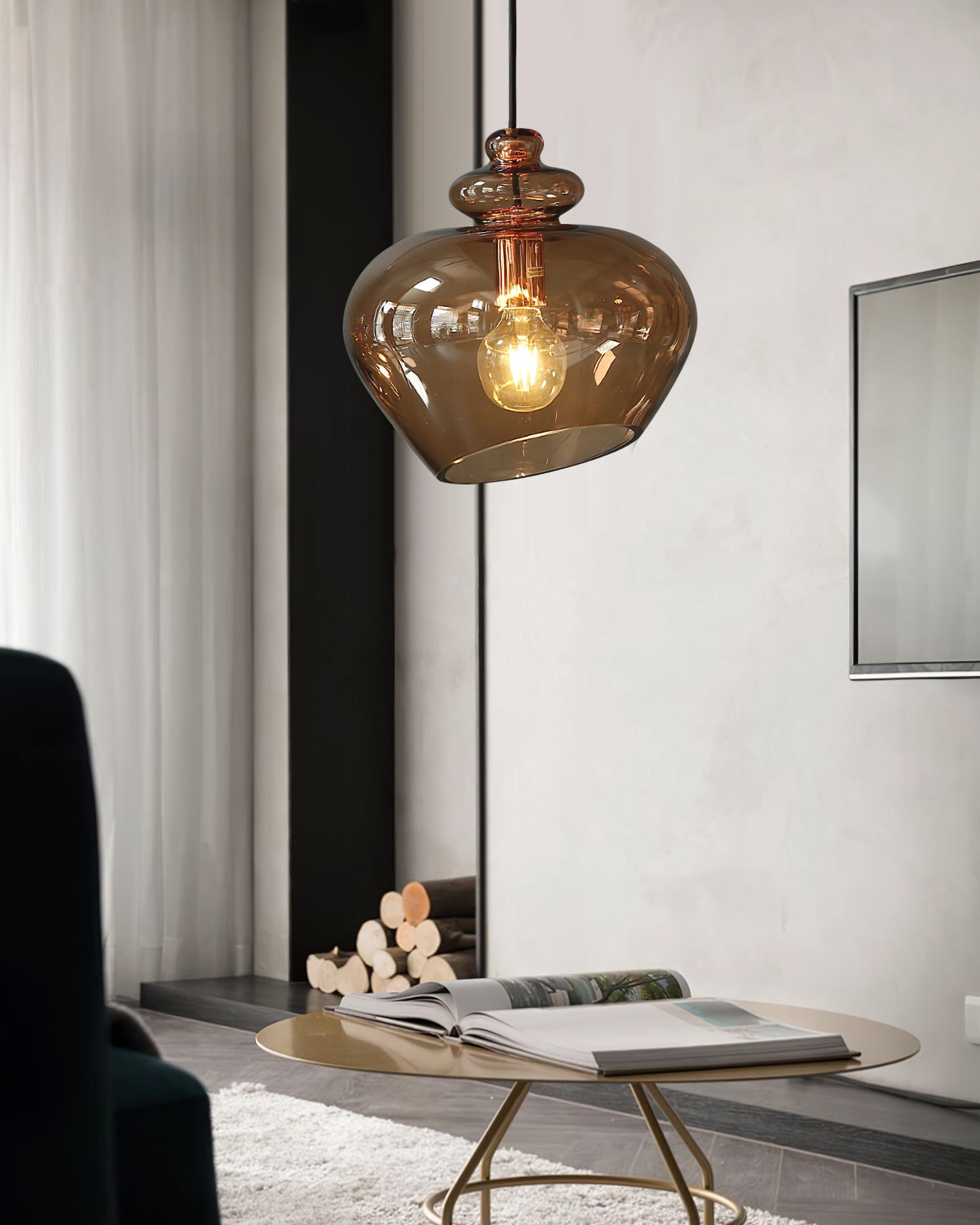 Grace Glass Pendant Lamp K1029
