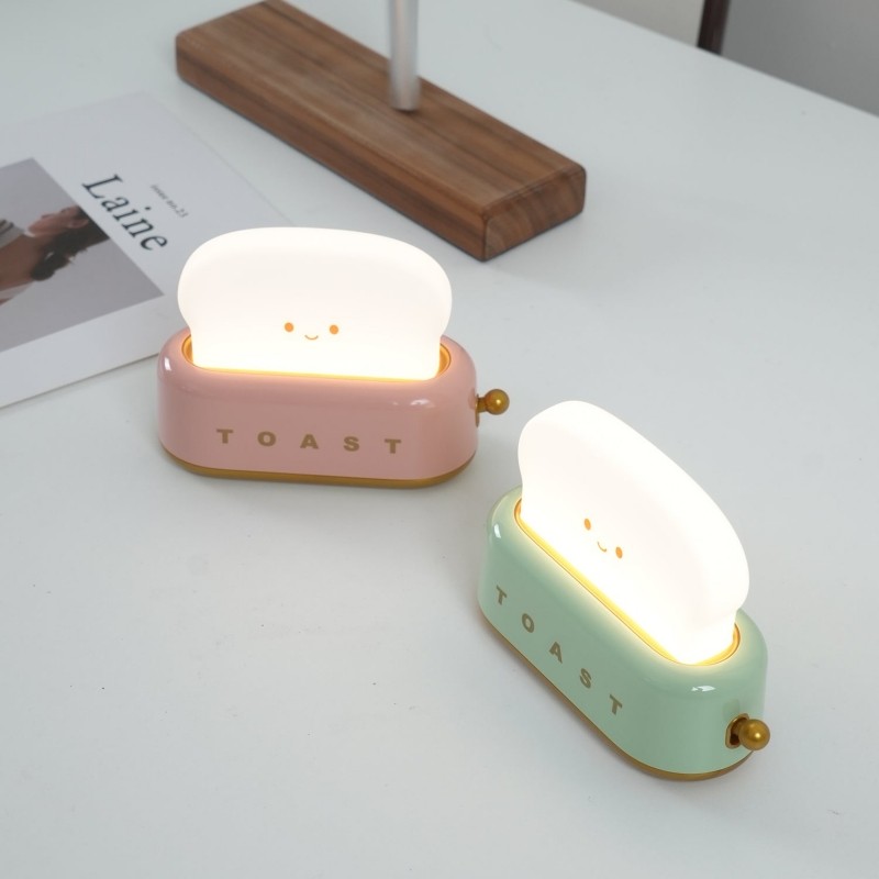 Cute Mini Toaster Led Table Light K160