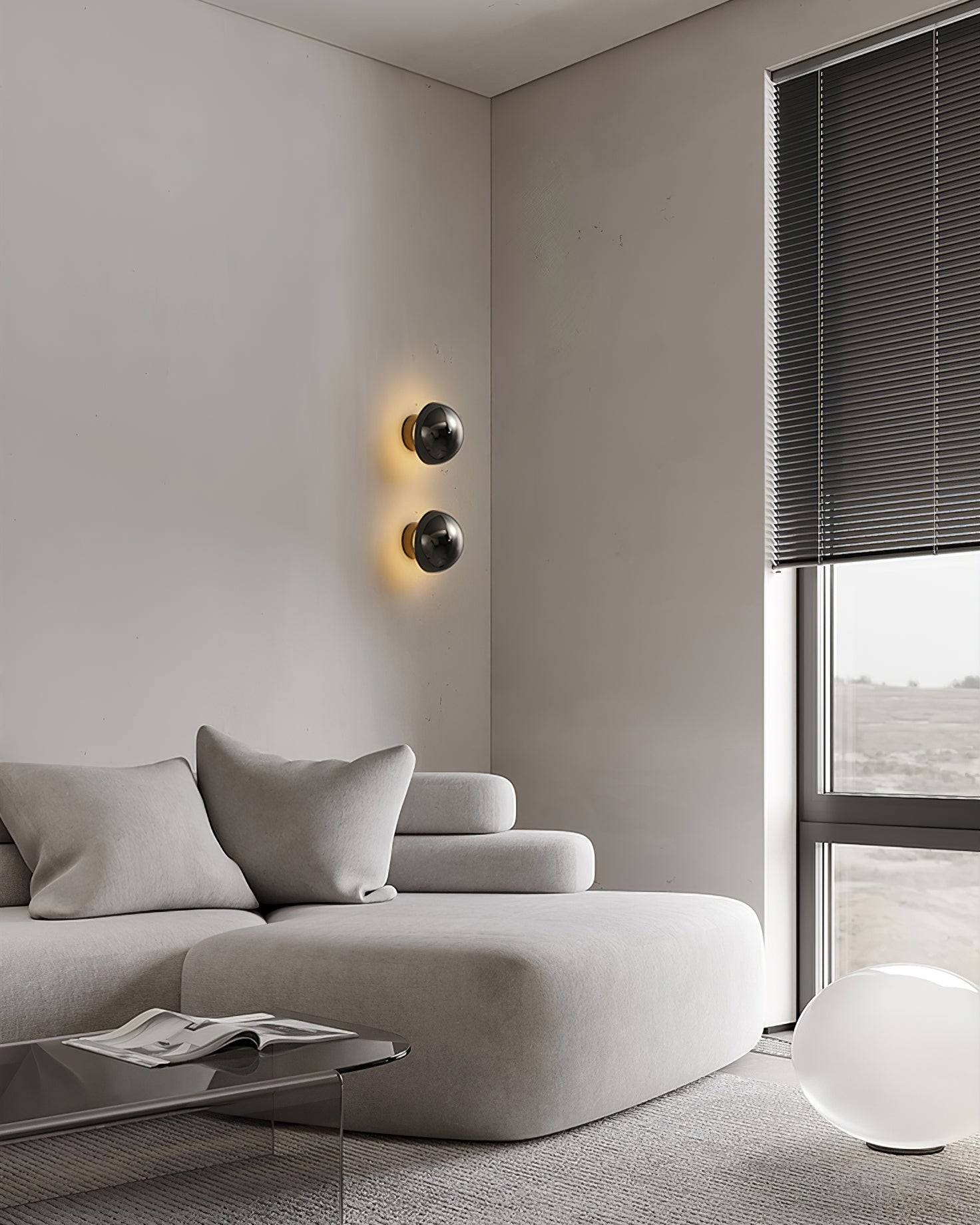 Round Metal Wall Lamp K1079