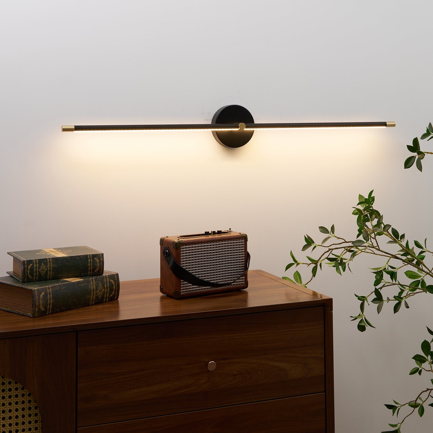 Kady Linear Disc Wall Lamp D55