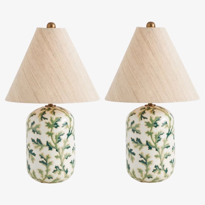 Ceruna Elegant Ceramic Table Light - Minimalist Style Lamp for Nightstand K1672