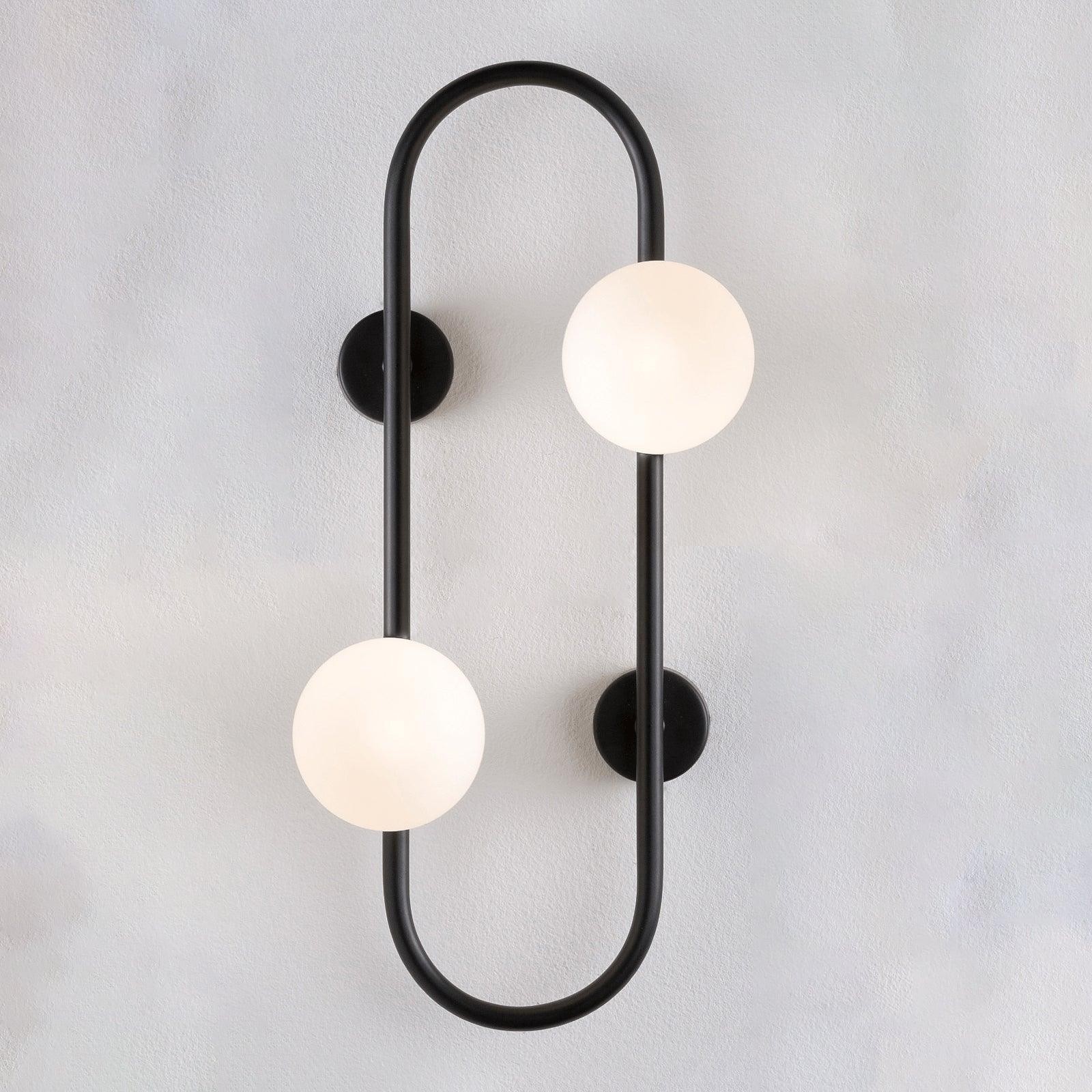 Nordic Modern Geometric Glass Globe Wall Lamp K283