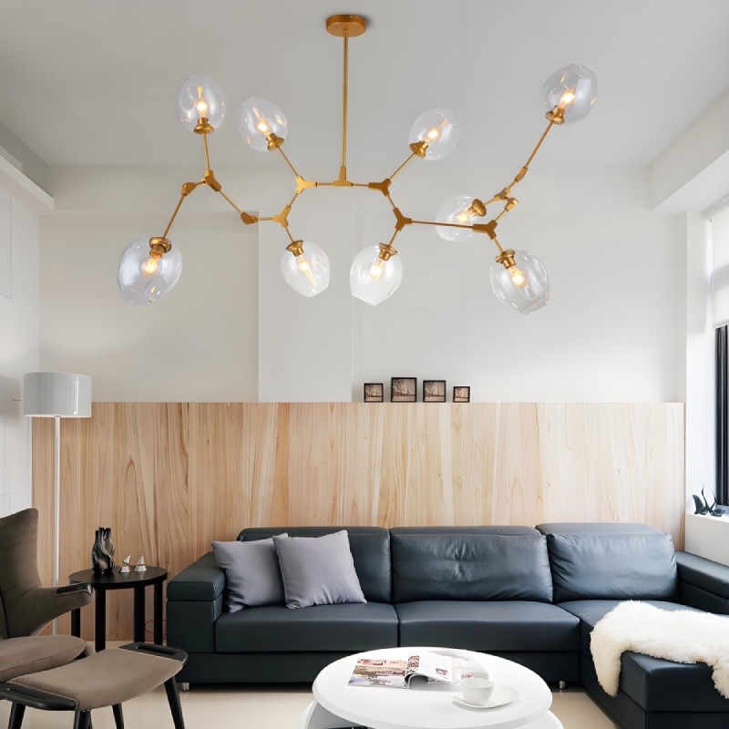 Branching Bubble Chandelier