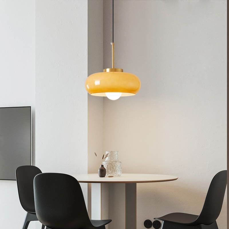 Bauhaus Style Vintage Glass Pendant Light K58