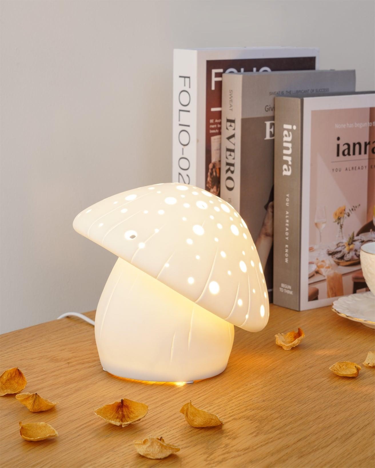 Cartoon Mushroom Skeletonized Table Lamp K398