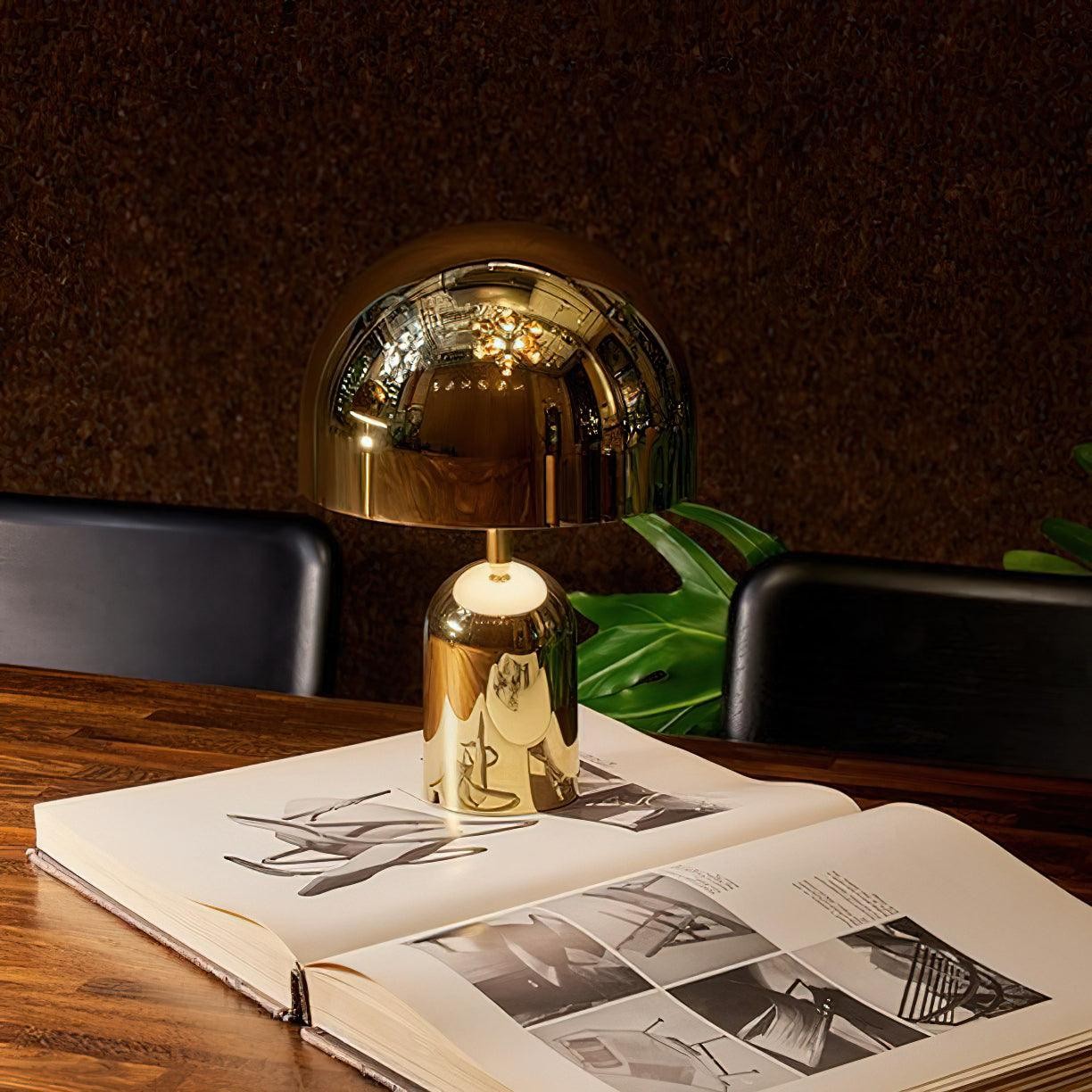 Smooth Mushroom Portable Table Lamp K281