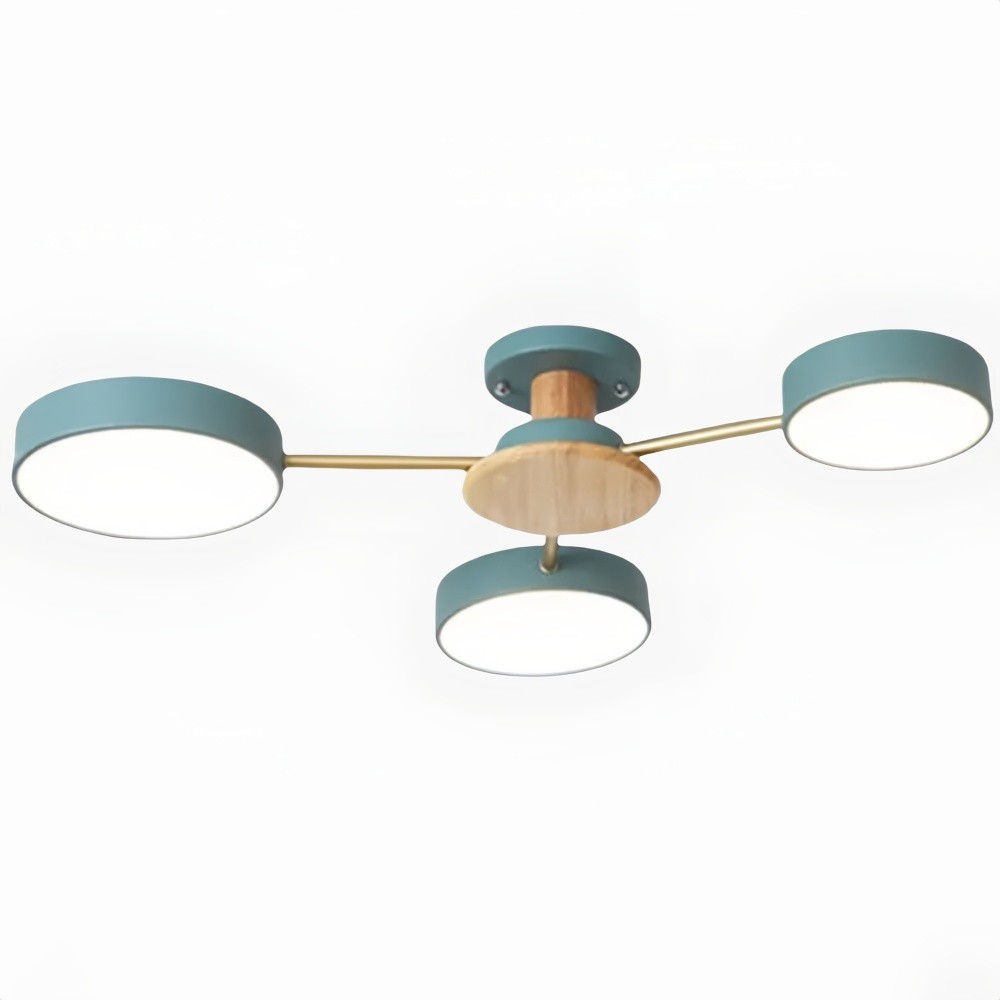 Nordic Multi Heads Round Led Ceiling Light K934