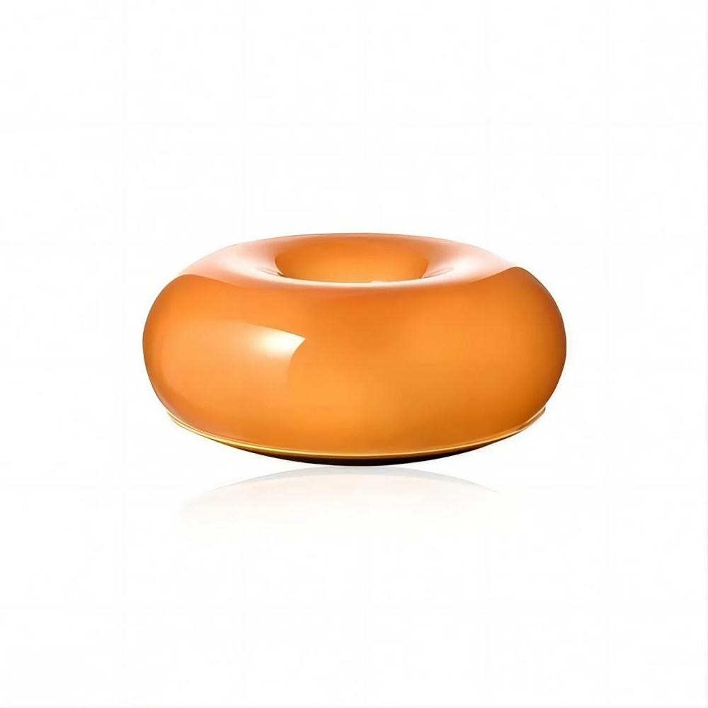 Bauhaus Round Table and Wall Lamp - Stylish Donut Led Lighting for Bedroom K46