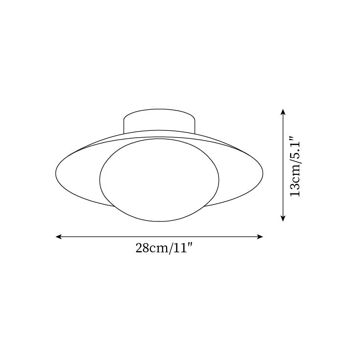 Dawn Creative Simplicity Ceiling Light K345