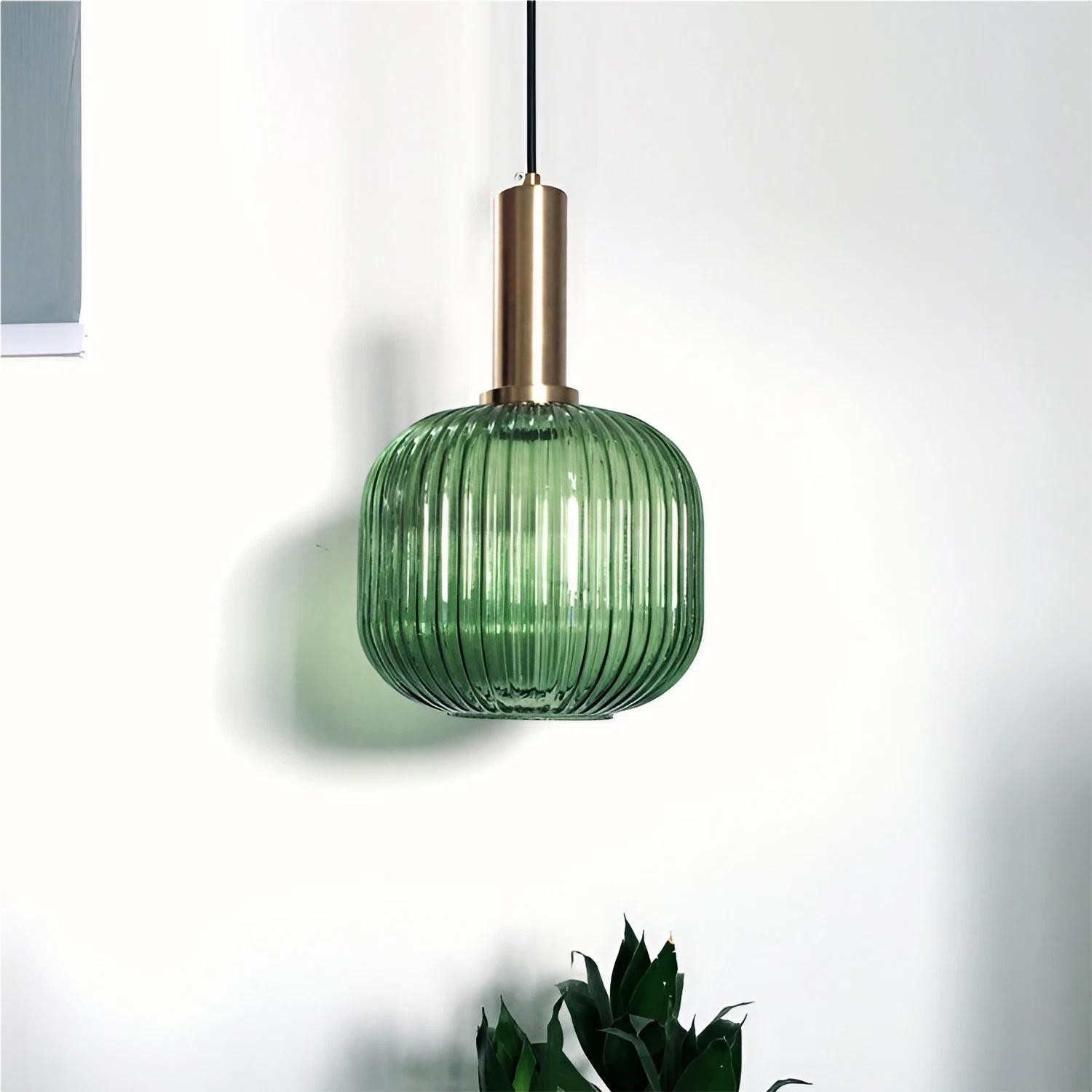 Vintage Design Stained Glass Pendant Light K67