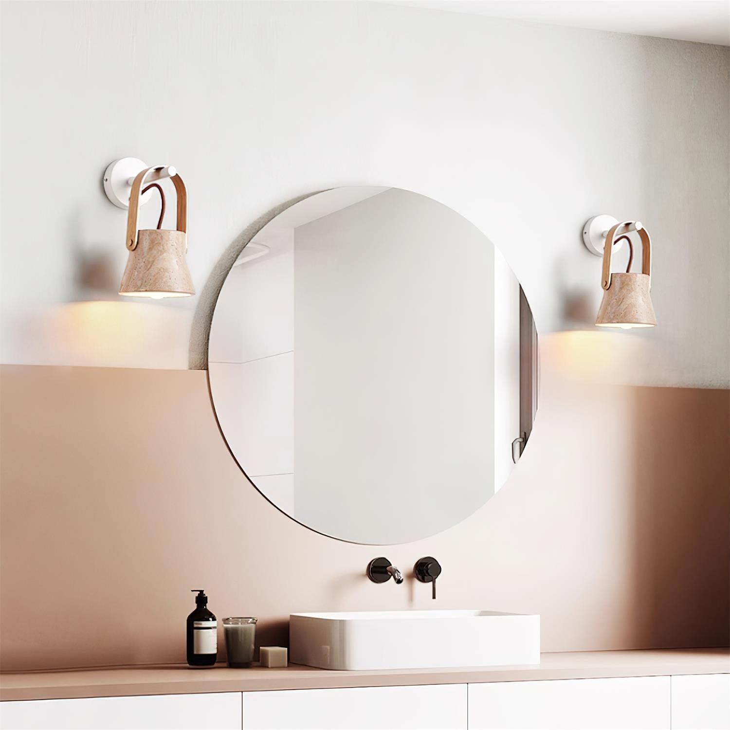 Personalized Creative Curved Portable Wall Lamp K298