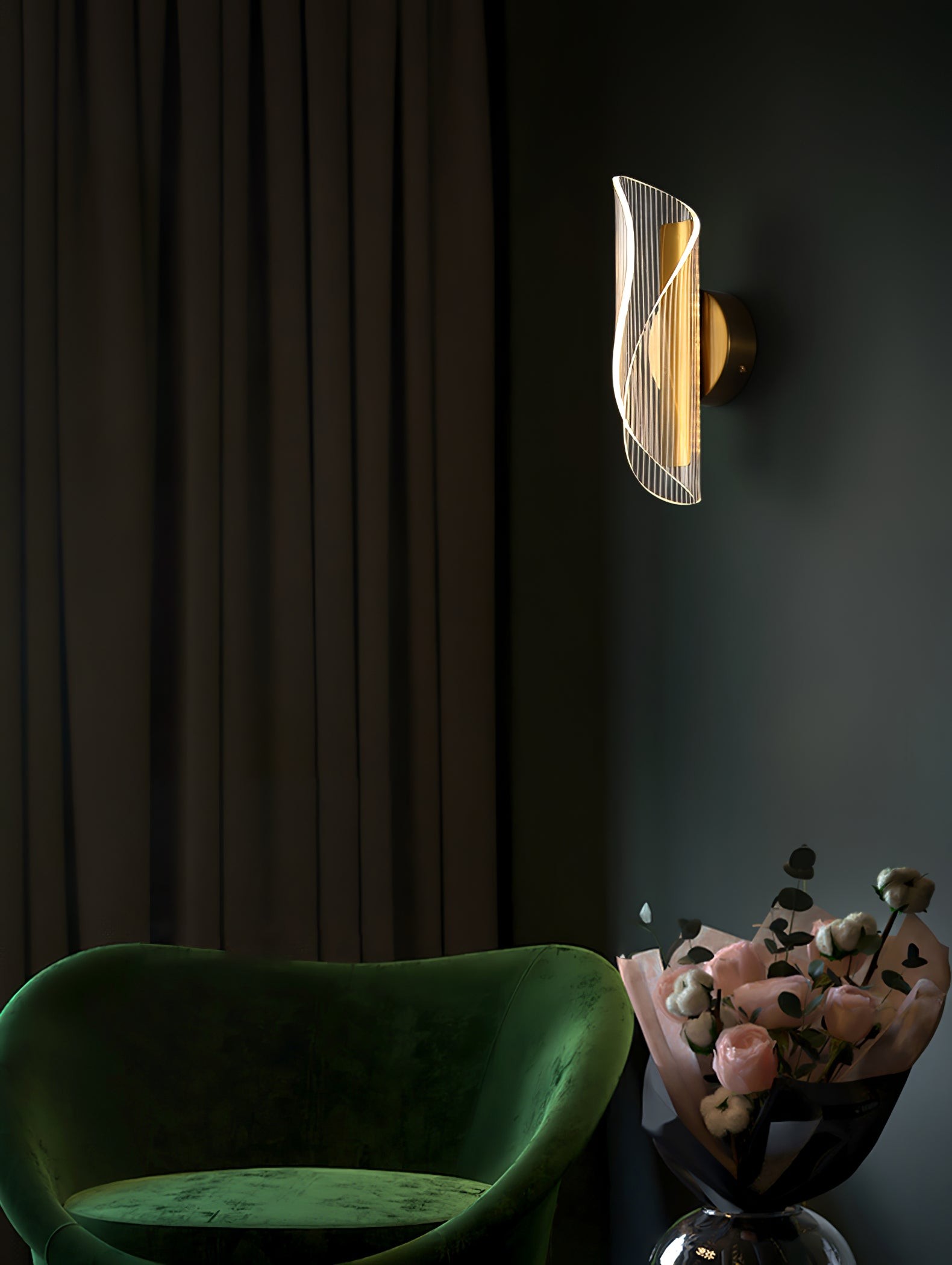 Hershal Luxe Wall Lamp K1032