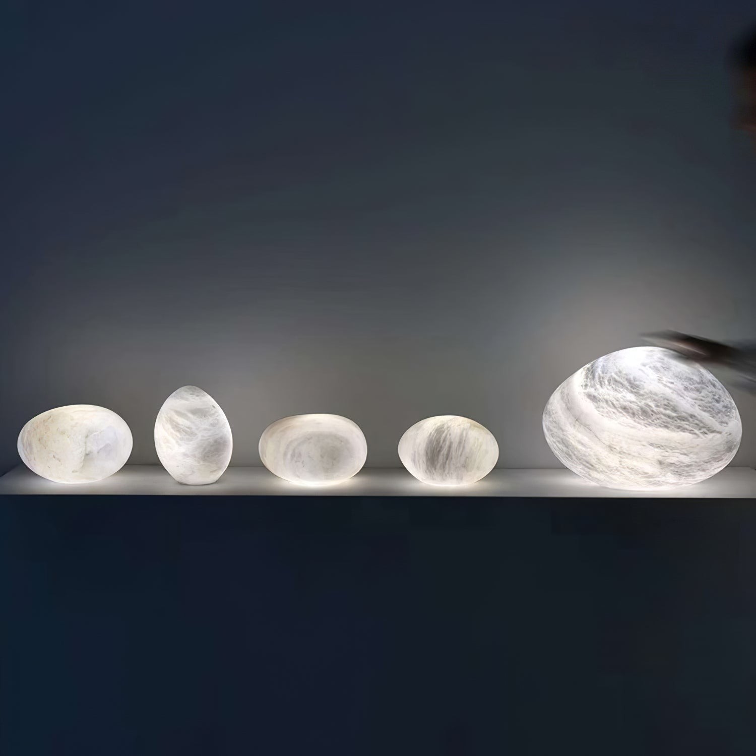Pebbles Alabaster Pendant Lamp K584