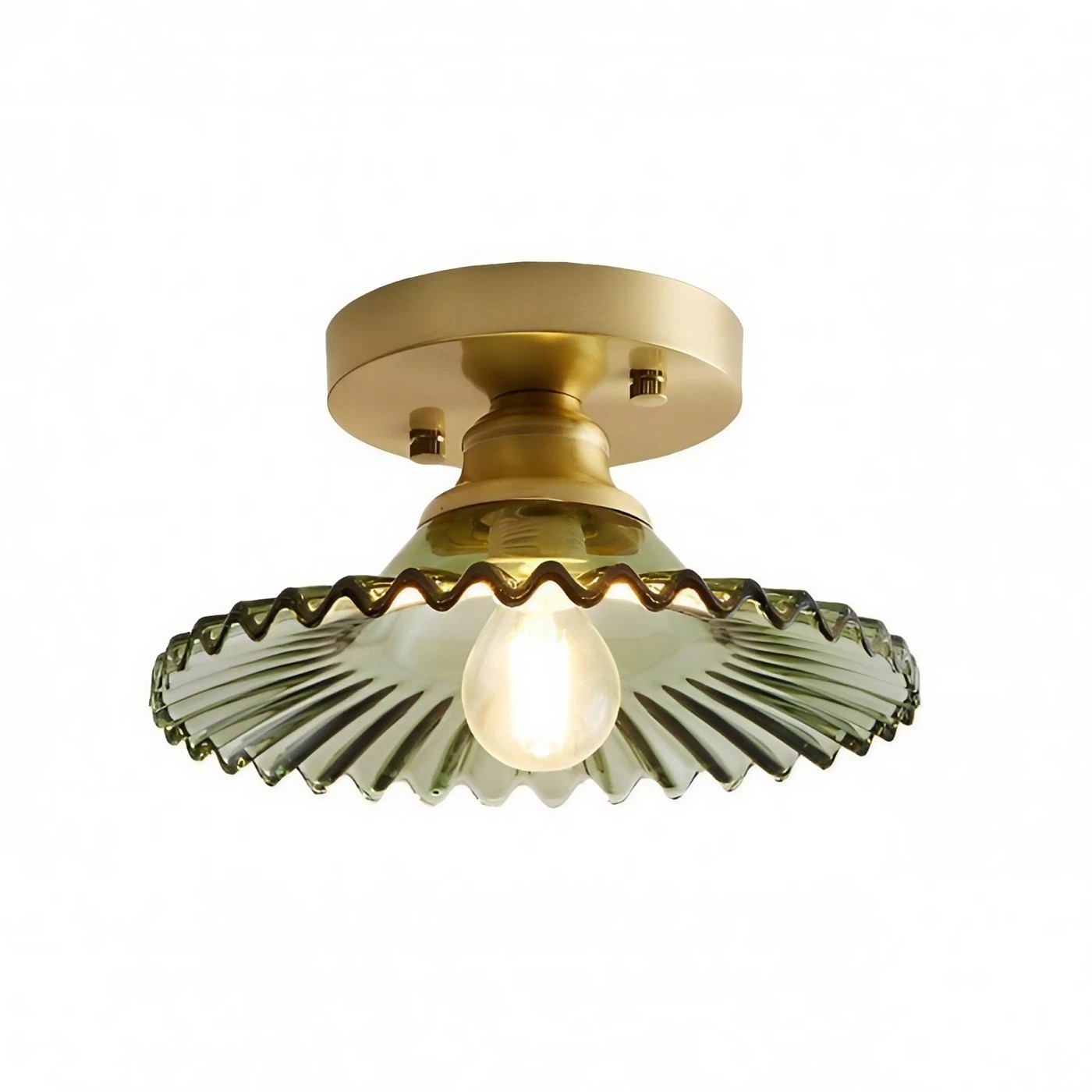 Vintage Design Stained Glass Ceiling Light K82