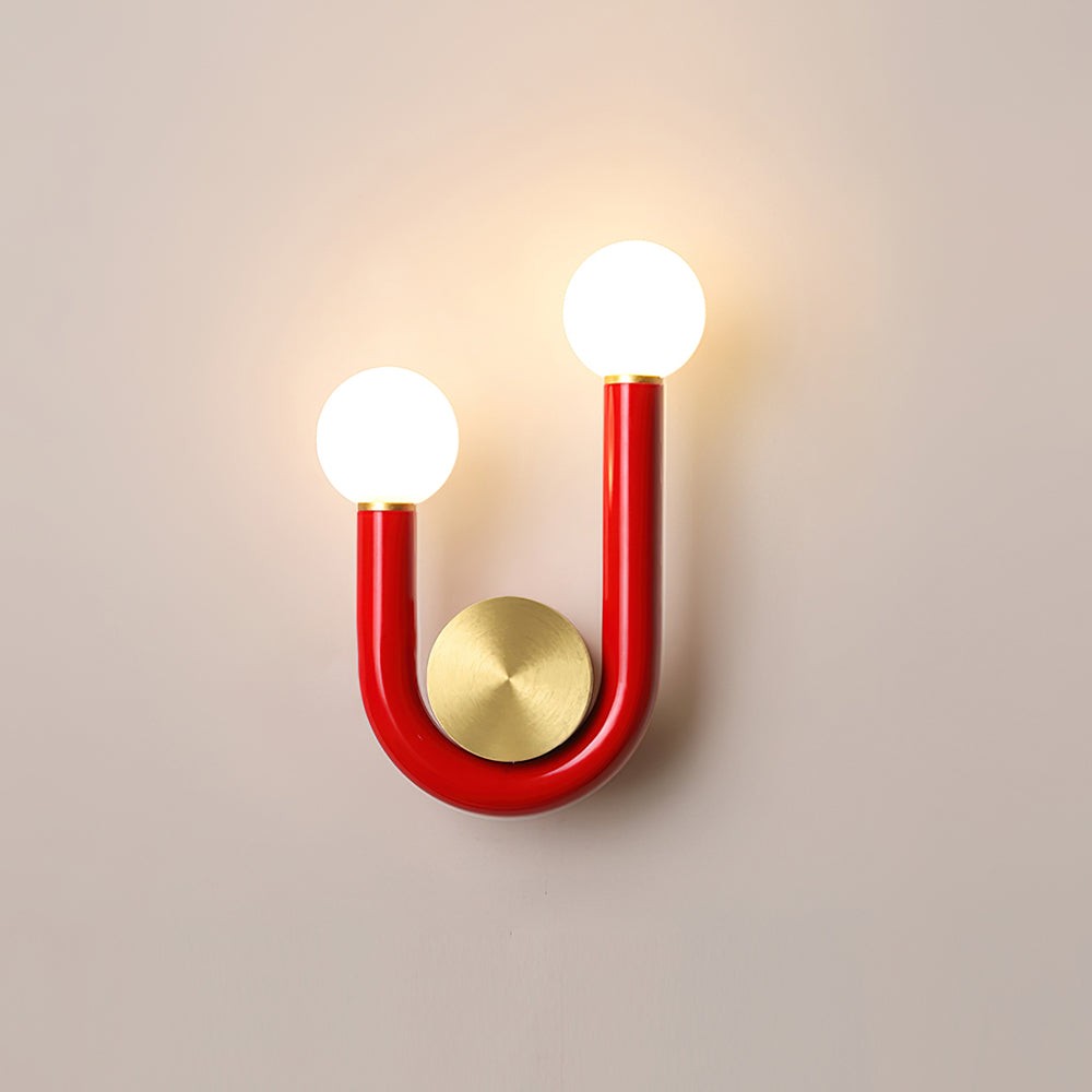 Creative U Shaped Double Head Wall Lamp K695