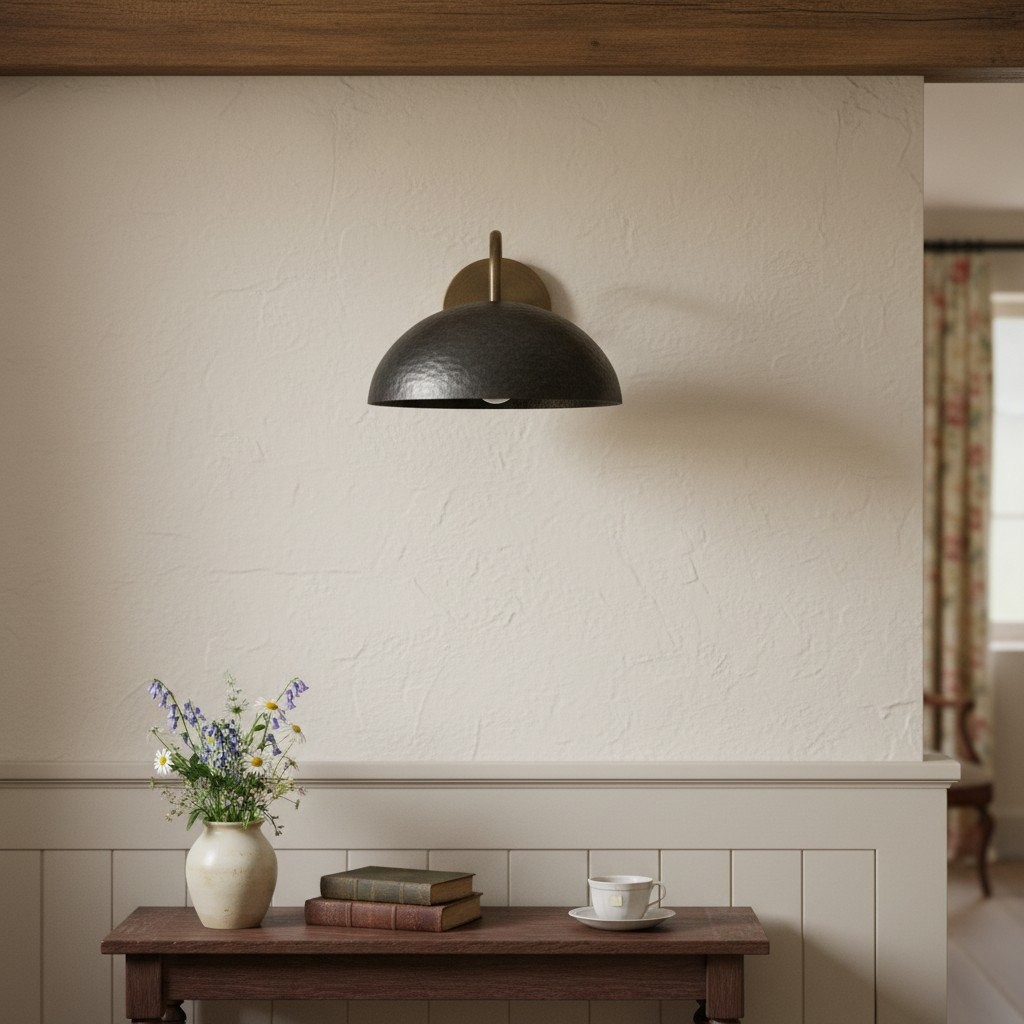 Curva Curved Dome Shade Wall Sconce – Mid-Century Modern Versatile Indoor Lighting K1542